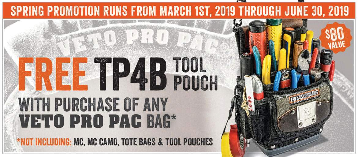 2019 Spring Promo Redemption Vetopropac
