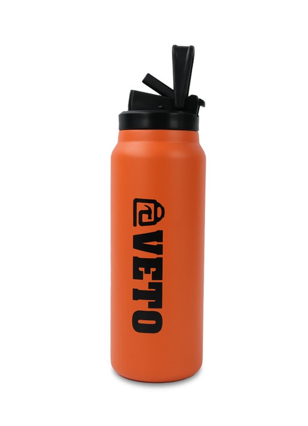 Viv Bottle 3.0 - Faltbare Silikonflasche / Wasserflasche - Orange